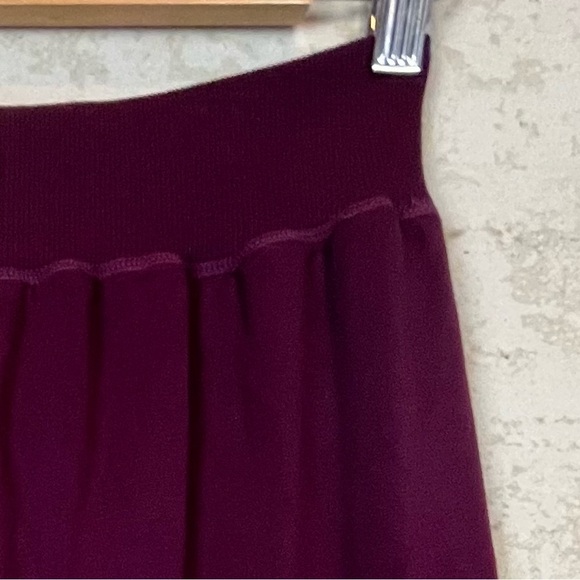 Angelina Skirt Legging Combo Merlot Maroon Color Size Large - Picture 11 of 15